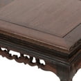 thumbnail image 3 of SHINYPASING 1Pcs Rectangular Carved Wooden Pedestal for Family Home Decorations, 3 of 7