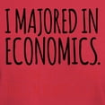 thumbnail image 3 of CafePress - Majored In Economics T Shirt - Men's Classic Graphic Cotton T-Shirt, 3 of 4