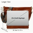 thumbnail image 4 of Geometric Strap Hobo Bag, Large Capacity Crossbody Bag, Women's Retro Style Shoulder Bag, 4 of 4