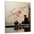 thumbnail image 2 of Designart "Tea Ceremony Japon painting II" Food & Beverage Metal Wall Art Prints, 2 of 5