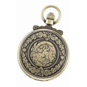 Charles-Hubert Paris Men's Antique Gold Hunter Case Mechanical Pocket Watch