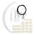 thumbnail image 2 of Juego De Mapeador De Cejas, Borrador De Línea De Tinte De Plástico, Regla De Marcado De Cejas Para Maquillaje Permanente Para Principiantes, 2 of 7