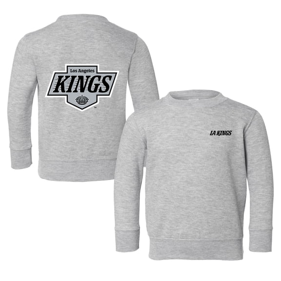 Toddler Chad & Jake Heather Gray Los Angeles Kings Pullover Sweatshirt