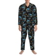 thumbnail image 3 of Balery Cool Off-Road Vehicle Pijama para Hombre de Dos Piezas con Manga Larga, Conjunto de Dormir y Descanso Suave con Bolsillos-Medium, 3 of 7