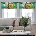 thumbnail image 3 of LALILO Kitchen Curtain Valance Beautiful Young Witch Rod Pocket Window Curtain 52"x 18" Set of 2, 3 of 6