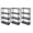 Black - 4 Shelf, variant on 4 Shelf Fixed Height Medium Duty Storage Unit 14 x 32 x 54.5 Organizer System for Home, Garage, Basement, & Laundry, Black (3 Pack)