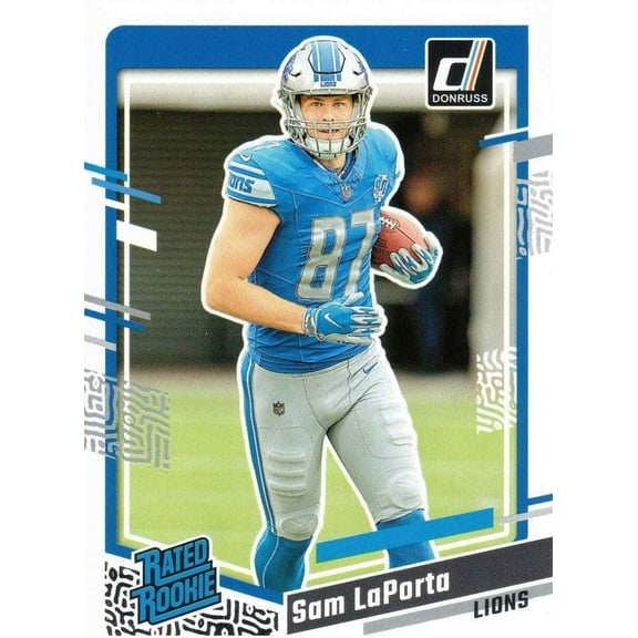 NFL 2023 Panini Donruss Football    Sam LaPorta #332 (Rated Rookie)