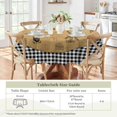 thumbnail image 4 of Eikione Round Tablecloth 60x60 Inch Water Resistant Table Cover Waterproof Tablecloth Modern Style Tableclothes, 4 of 5