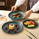 thumbnail image 3 of Platos de acero inoxidable 18/8 de 6 piezas, platos de cena de Metal 304 para niños pequeños, servicio de alimentación de 8 pulgadas reutilizable y apto para lavavajillas, 3 of 5