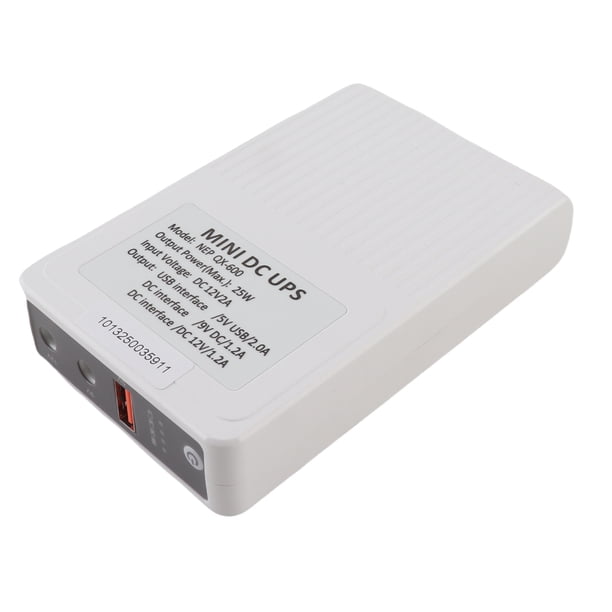 Fuente De Alimentación De Batería, Seguridad De Cortocircuito De Fuente De Alimentación UPS De 10400 MAh Para Enrutadores Módems