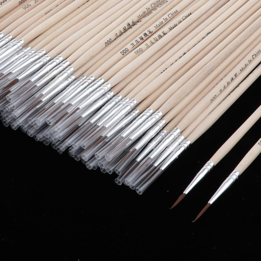 200pcs Fine Detail Paint Brushes Set for Miniature Craft Painting