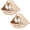 2, variant on 1 Pcs Cedar Dove Nesting Box Bird House Outdoor Wood Triangular Opening Bird Box House for Doves Nesting and Roosting Platform Garden Decoration