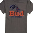 thumbnail image 3 of Budweiser - Nothing Beats A Bud - Men's Short Sleeve Graphic T-Shirt, 3 of 5