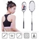 thumbnail image 5 of Raqueta de bádminton de aleación de aluminio y carbono, pelota de fitness para entrenamiento, 5 of 15