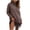 Brown-vHQOW, variant on Two Piece Sets for Women Summer Women Soild Color Casual Fashion Sweater and Lace Mini Dress 2 PC Set