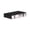 Black, variant on Foldable Under Bed Storage Bag, Clear Window Zipper Dustproof Design, Organizer Sack for Blanket Bedding Storage, Seasonal Clothes Arrangement and Household Space Saving Use