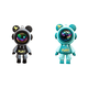 thumbnail image 1 of Clip lindo coche salida de aire Perfume dibujos animados astronauta coche ambientador negro, 1 of 6