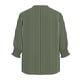 thumbnail image 5 of Camisas de Cuello de la Tripulación de Manga Corta para las Mujeres Moda Verano Casual Botón Arriba Cuello en V con Tejido Súper Suave, 5 of 6