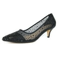 thumbnail image 4 of Lunar Womens Alisha Faux Gemstone Court Shoes, 4 of 4