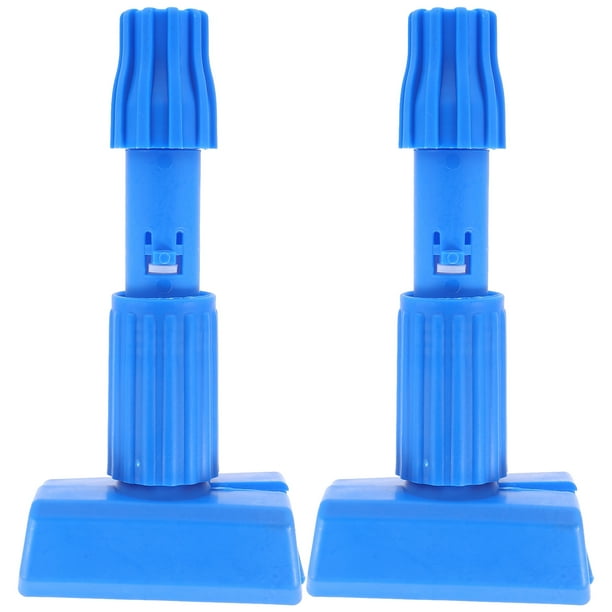 2 piezas de clips para cabezal de trapeador, abrazadera de repuesto para trapeador, pieza de mango de trapeador, abrazadera para cabezal de trapeador desmontable