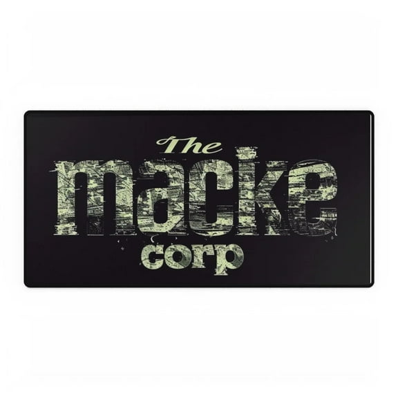 Desk Mats by The Macke Corp – Anti-Fray Edges