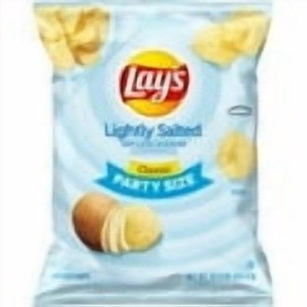 Lay's Potato Chips Lightly Salted Party Size 12.5 Ounce Bag