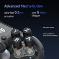 thumbnail image 6 of EasySMX S10 Wireless Controller for Switch 2/PC/iOS/Android - 1-Key Wake & Voice Chat, 6 of 11