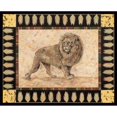 thumbnail image 3 of Gladding, Pamela 14x12 Black Modern Framed Museum Art Print Titled - Lion, 3 of 5
