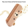 thumbnail image 4 of 16 Holes Kids Harmonica Beginner Toys,Washable Oral Musical Instrument,Rounded Corner Safe Burr-Free Plastic,Lightweight Portable Small Hands Grasp,Kindergarten Early Music Education Gift Toys, 4 of 9