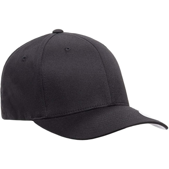 Flexfit Men's Athletic Baseball Fitted Cap, Black, S/M