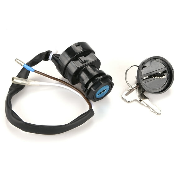 Easy-to-Install Ignition Key Switch for Kawasaki Motorcycle OE: 27005-1186 2 Keys for Bayou, Prairie, and Lakota Models