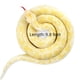 thumbnail image 4 of Simulación de animal de peluche con forma de serpiente de Shelley de 3 m, extralarga, 4 of 7