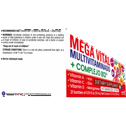 Megavital Multivitaminado + Complejo B12