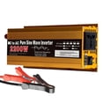 thumbnail image 2 of Inverter DC to AC Pure Sine Wave 1600W-3000W Transformer Convert Multi-function Socket Converter Car Inverter ,Easy to Use, 2 of 7