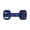 Blue, variant on Natural Rubber Dog Dumbbell Toy for Large Breed Dogs, Interactive Food Dispensing Puzzle Toy for Teeth Cleaning, Durable Squeaky Chew Toy for Heavy Chewing Practice - Blue