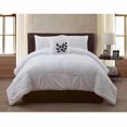 thumbnail image 1 of VCNY Home London Pintuck 4 Piece Comforter Set, Queen, White, 1 of 5