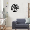 thumbnail image 6 of Sdcart Metal Tree of Life Decor, Metal Wall Decor, Tree Art Wall Decor, Metal Wall Art, Tree of Life Decor, Living Room Bedroom Indoor Outdoor Metal Wall Art Hangings (04), 6 of 6