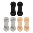 thumbnail image 1 of 3 Pares de Calcetines de Invisibles Y Antideslizantes Fashion, 1 of 9