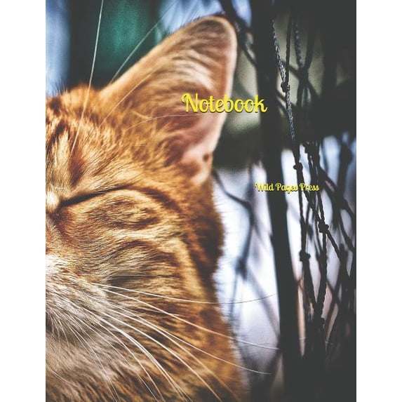 Notebook: Large Size 8.5 X 11 Ruled 150 Pages Softcover (Paperback)