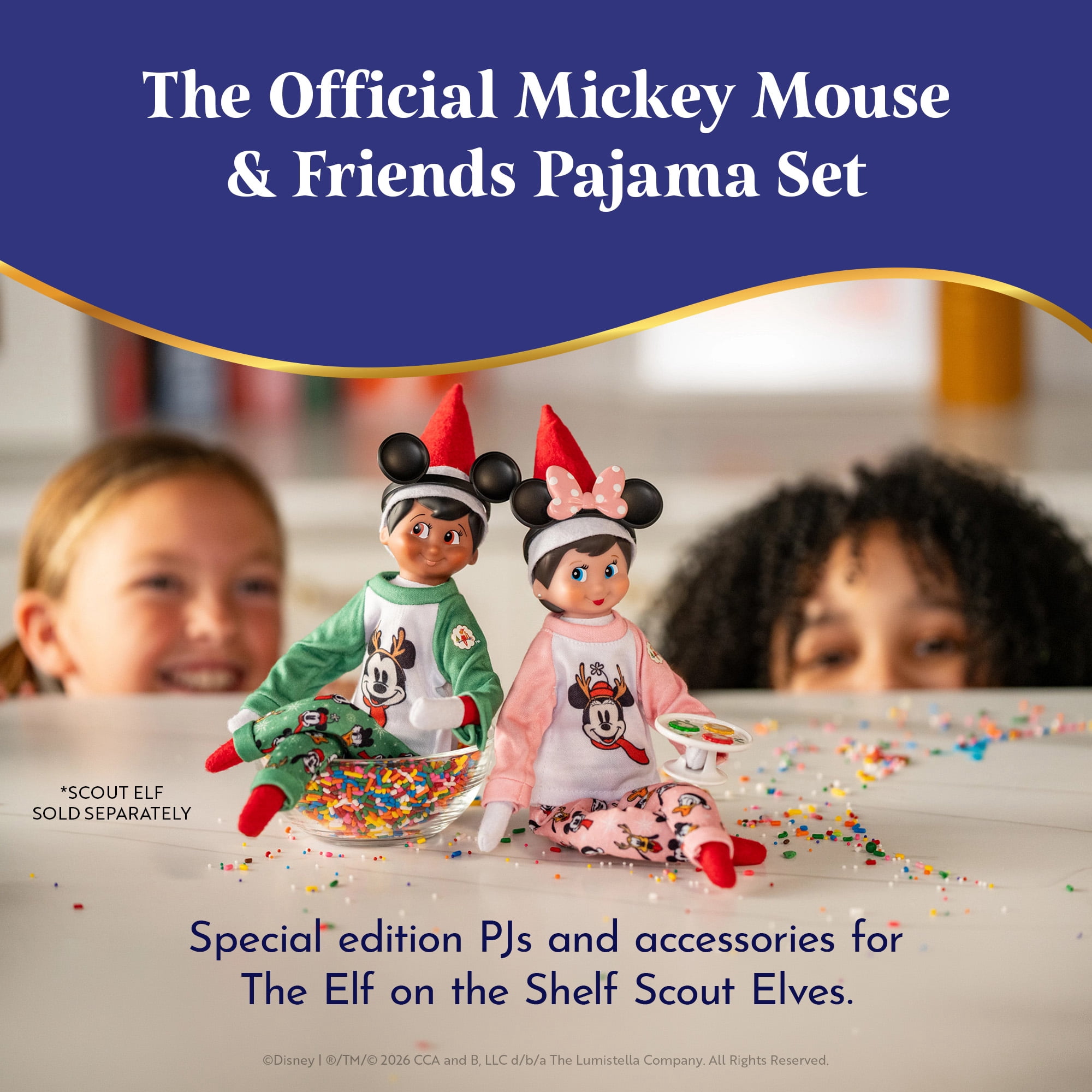 Claus Couture® Cookies for Santa Elf PJ Set