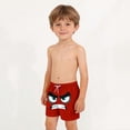 thumbnail image 3 of FcBaudy Children's Pocket Shorts Drawstring Elastic Printed Casual Swim Trunks five point pants, 3 of 8