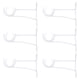 thumbnail image 5 of 1 juego de soportes para barras de cortina, soportes para barras romanas, soportes de base para una sola barra., 5 of 8