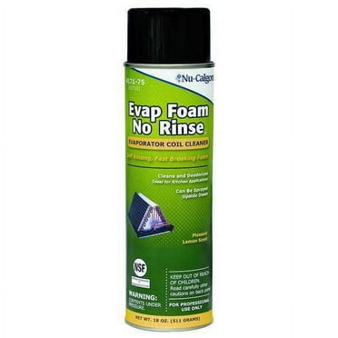 1PACK Nu-Calgon 4171-75 Evaporator Coil Cleaner, Aerosol, 18 fl oz
