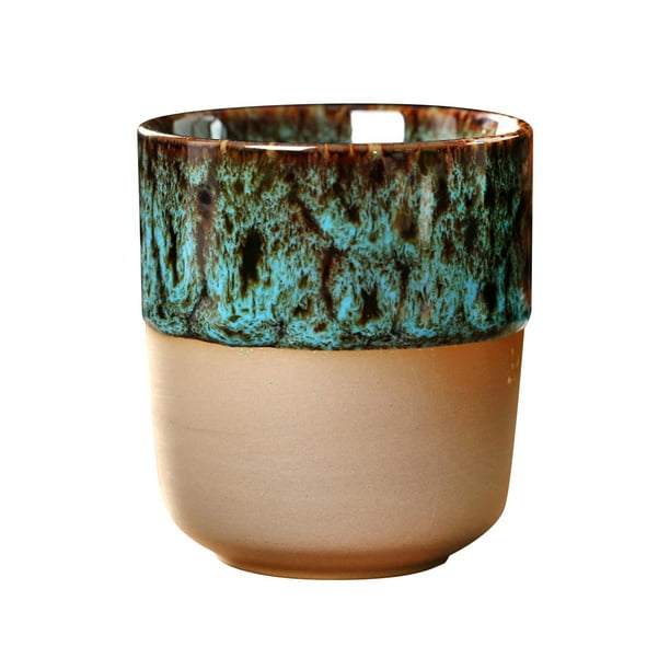 Copa de té de japonesa sin manejo de 150 ml de personalidad taza de café tazas de yerba para para jugo cafe granja regalo domicilio de