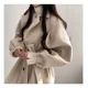 thumbnail image 4 of Abrigo De Lana Sintética Mujer Moda Cuello, 4 of 7