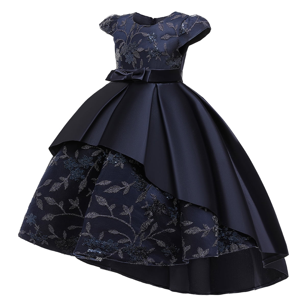 Kawell Girl Embroidery Lace Princess Pageant Dress