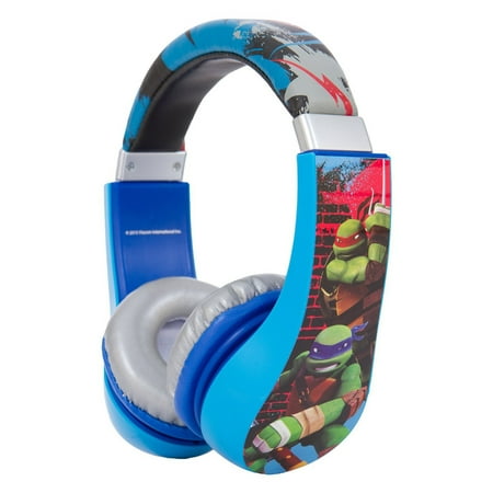 Sakar Kids Teenage Mutant Ninja Turtles Kids Friendly Headphone