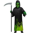 thumbnail image 1 of Disfraz de personaje de cómics brillante de Halloween, disfraz de cosplay para fiesta de Halloween aterradora e iluminada para niños, 1 of 12