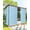 Blue, variant on Outdoor Curtains for Patio, Blue Christmas Snowflake Waterproof Blackout Outside Curtain for Porch/Pergola/Gazebo, Winter Snowflake Xmas Thermal Insulated Drapes for Cabana, 1 Panel, 54 x 84 Inch