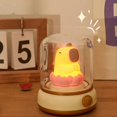 thumbnail image 2 of Good Luck Lotus Capybara Lamp Creative Cartoon Night Light yellow, 2 of 5